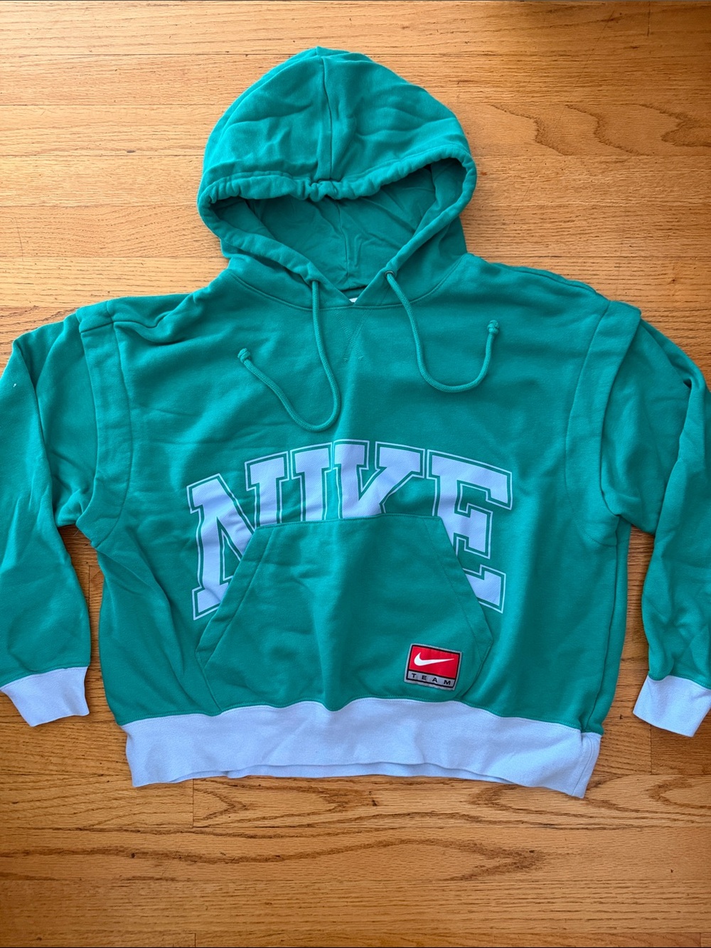Nike Women’s Sportswear Team Nike Green & Blue Hoodie